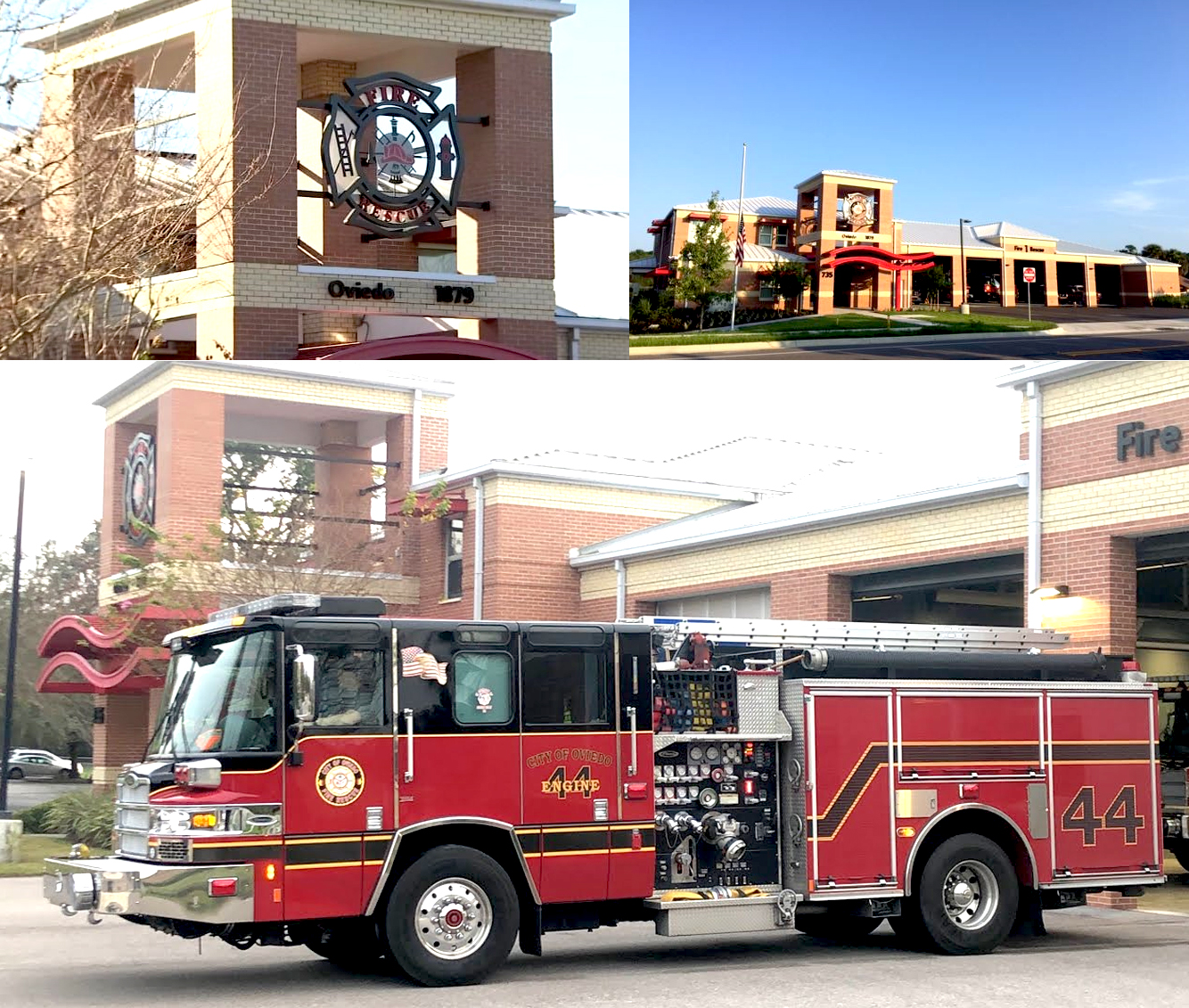 Oviedo Florida Fire Department Sign Design and Engineering